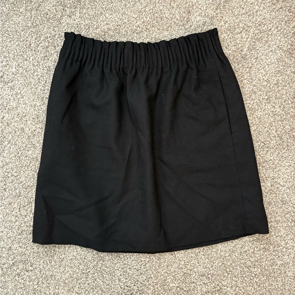 J. Crew Classic Black Pencil Skirt
